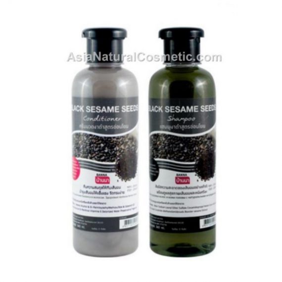 Шампунь+кондиционер из семян Черного Кунжута (Black Sesame Seeds Shampoo+Conditioner)