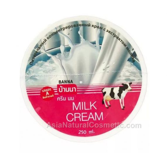 Крем для тела с молочными протеинами (BANNA Milk Cream)